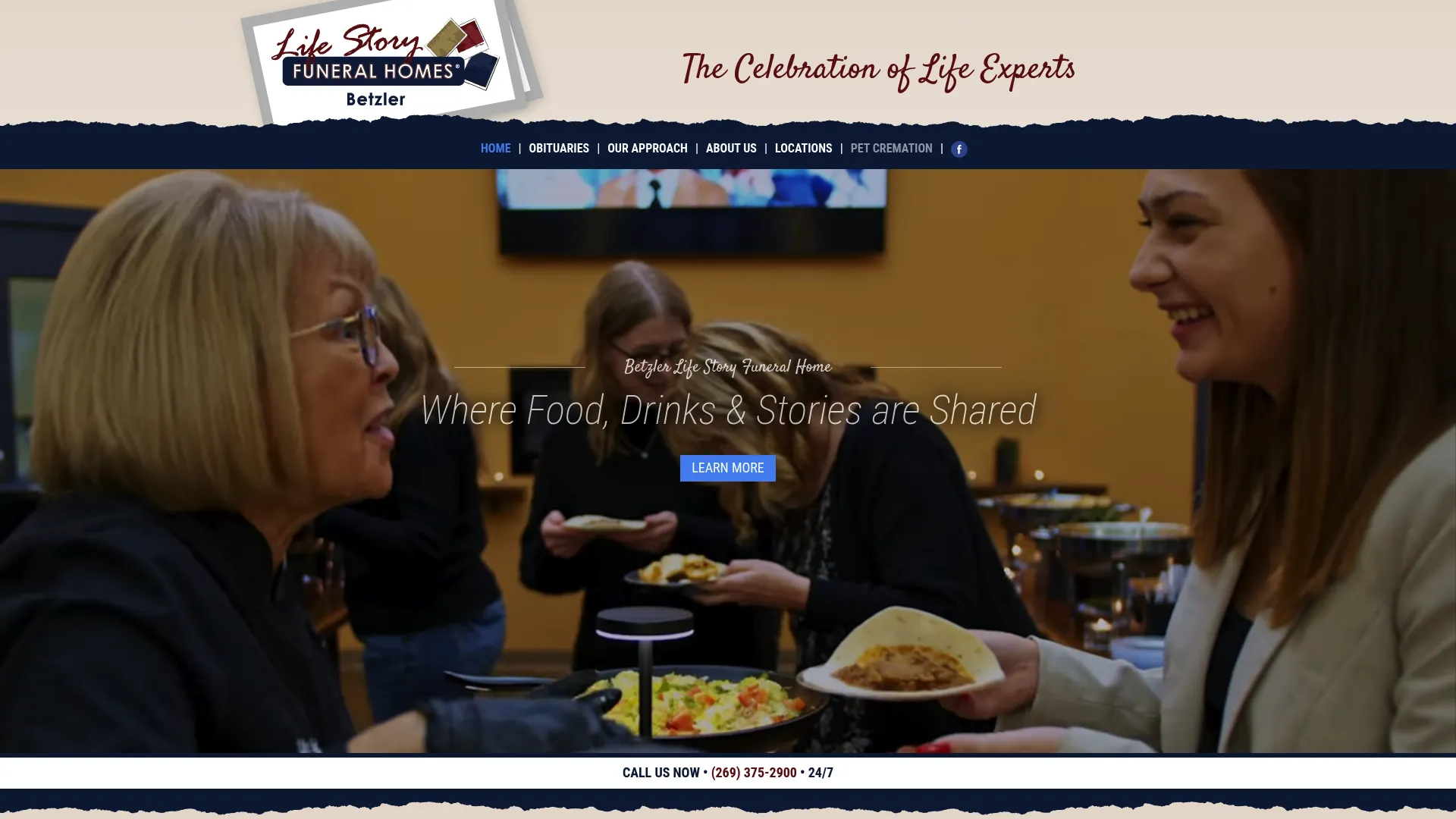 Screenshot of betzlerlifestory.com