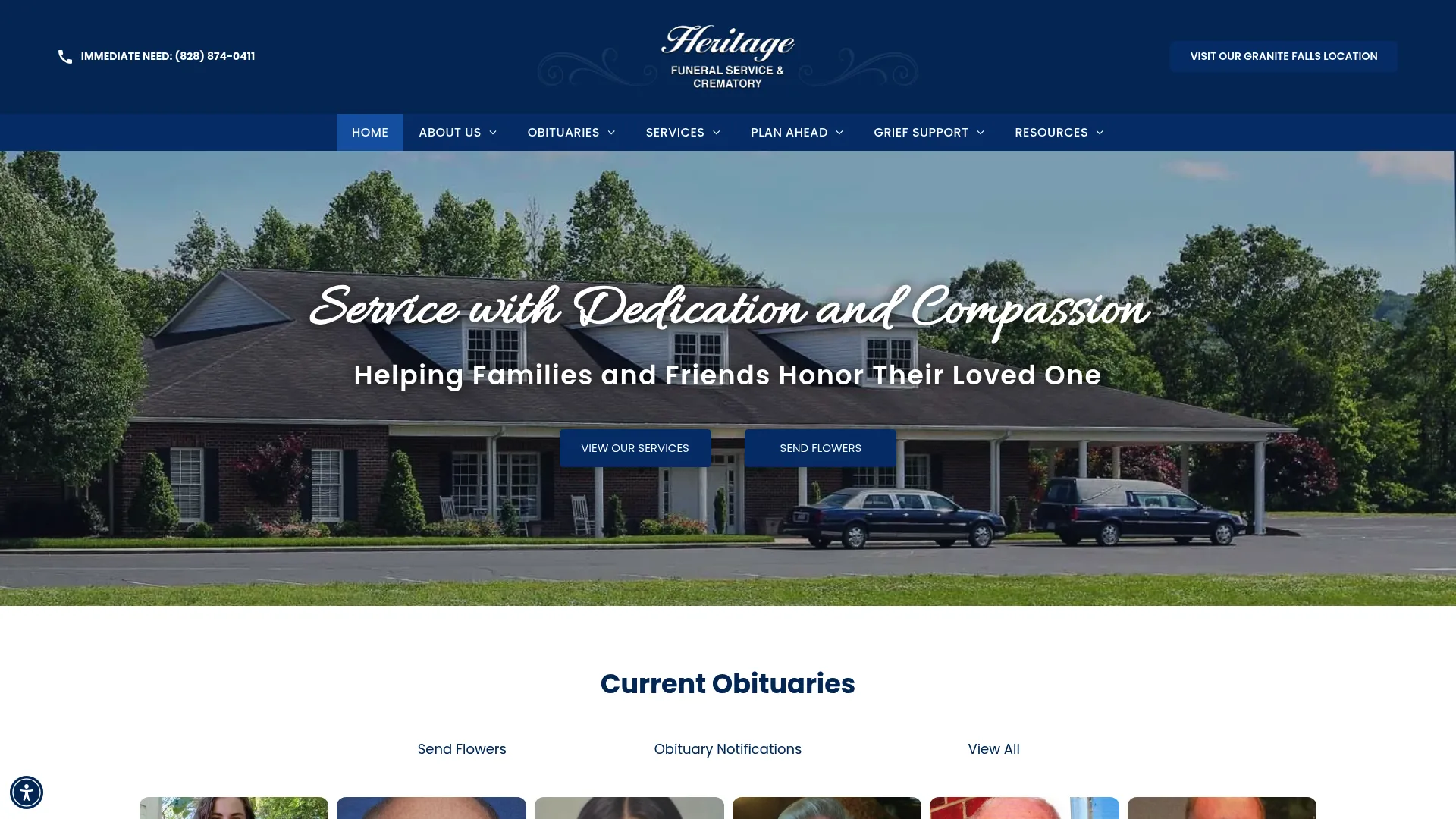 Heritage Funeral Services modern facility