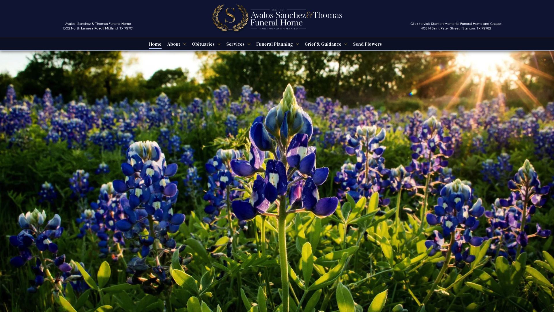 Avalos-Sanchez and Thomas Funeral Home bilingual services