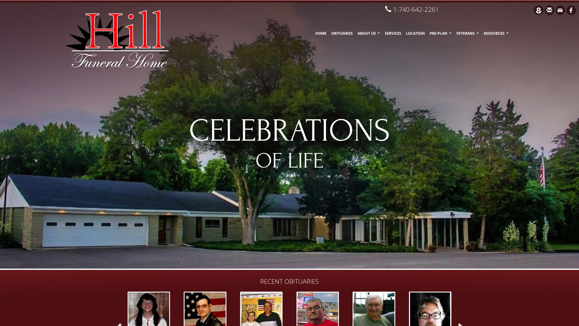 Screenshot of hillfhkingston.com