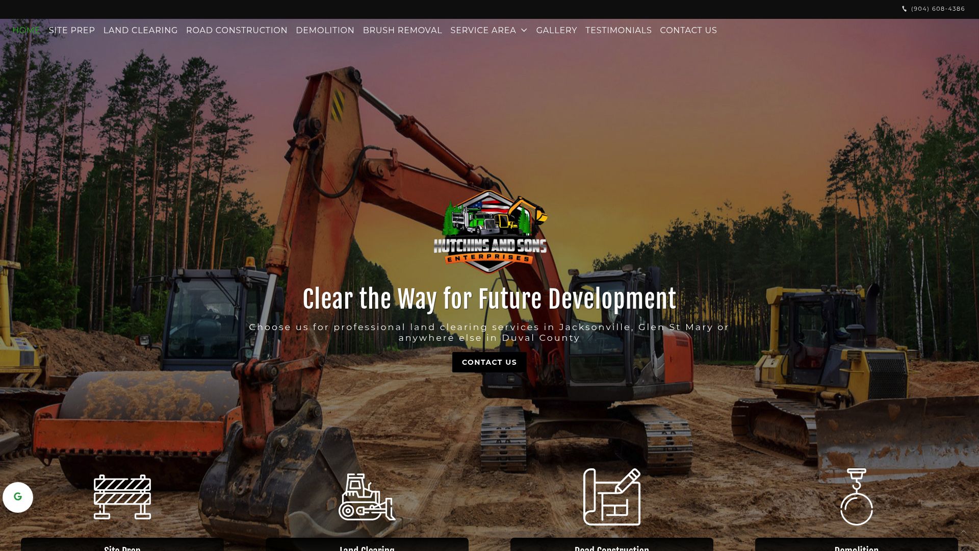 Hutchins & Sons Funeral Directors website homepage