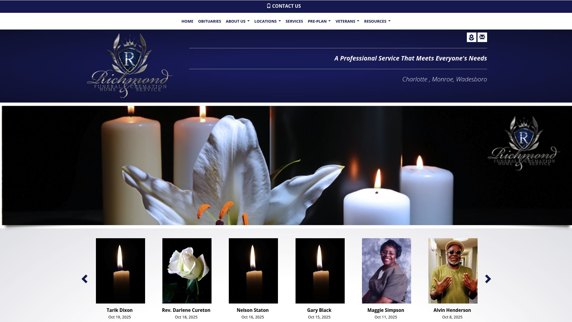 Richmond Funeral Home and Cremation Service